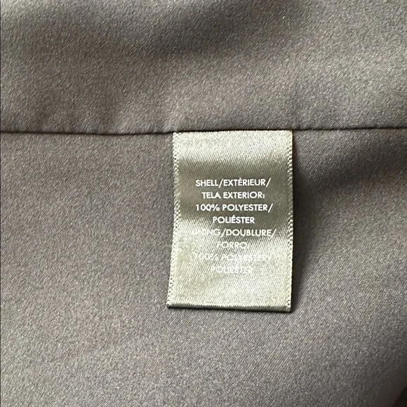 NWT Ann Taylor Black Lined Sleeveless Top (18T) - Picture 6 of 6